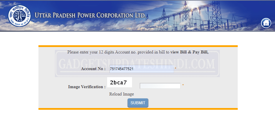 ELECTRICITY BILL CUM DISCONNECTION NOTICE bill online pad