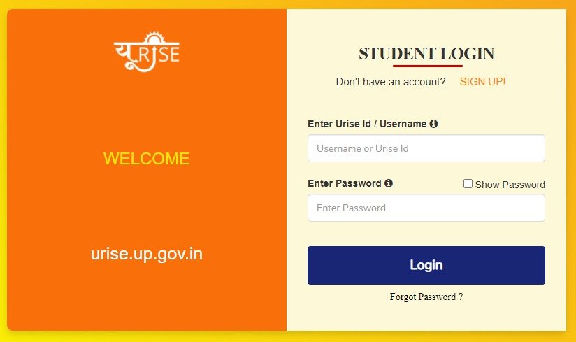 Student Login for Urise Portal?