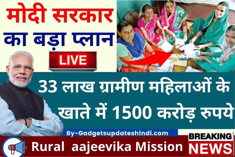 UP Rural Self Help Group 2022, preparing to connect 33 lakh women with self-employment