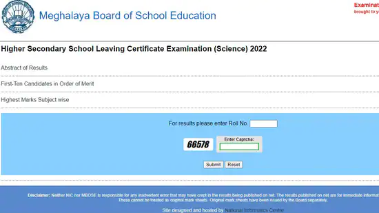 MBOSE HSSLC Result 2022 : मेघालय बोर्ड ऑफिस स्कूल एजुकेशन ने जारी कर दिए इंटरमीडिएट के नतीजे