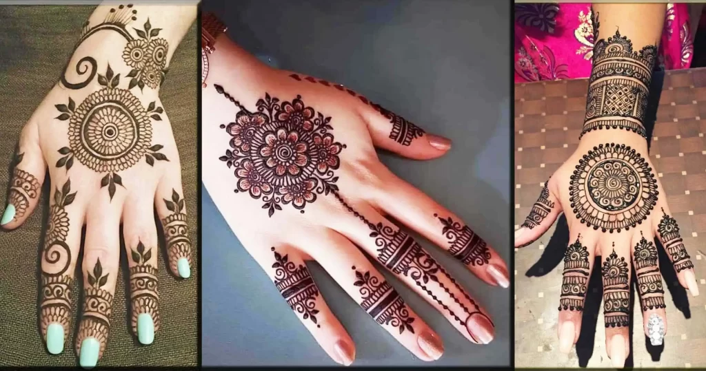 Traditional Latest Mehndi Design Simplest Mehndi Design