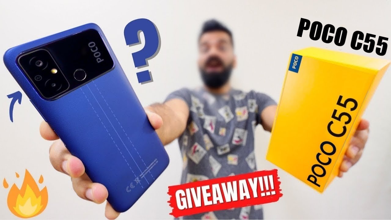 POCO C55 Phone launched in India