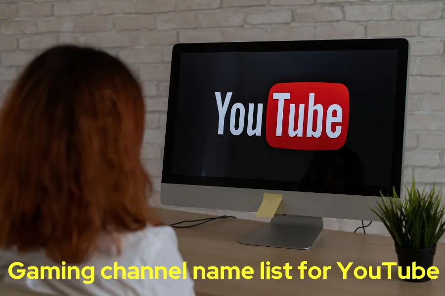 500 Gaming channel name list for youtube