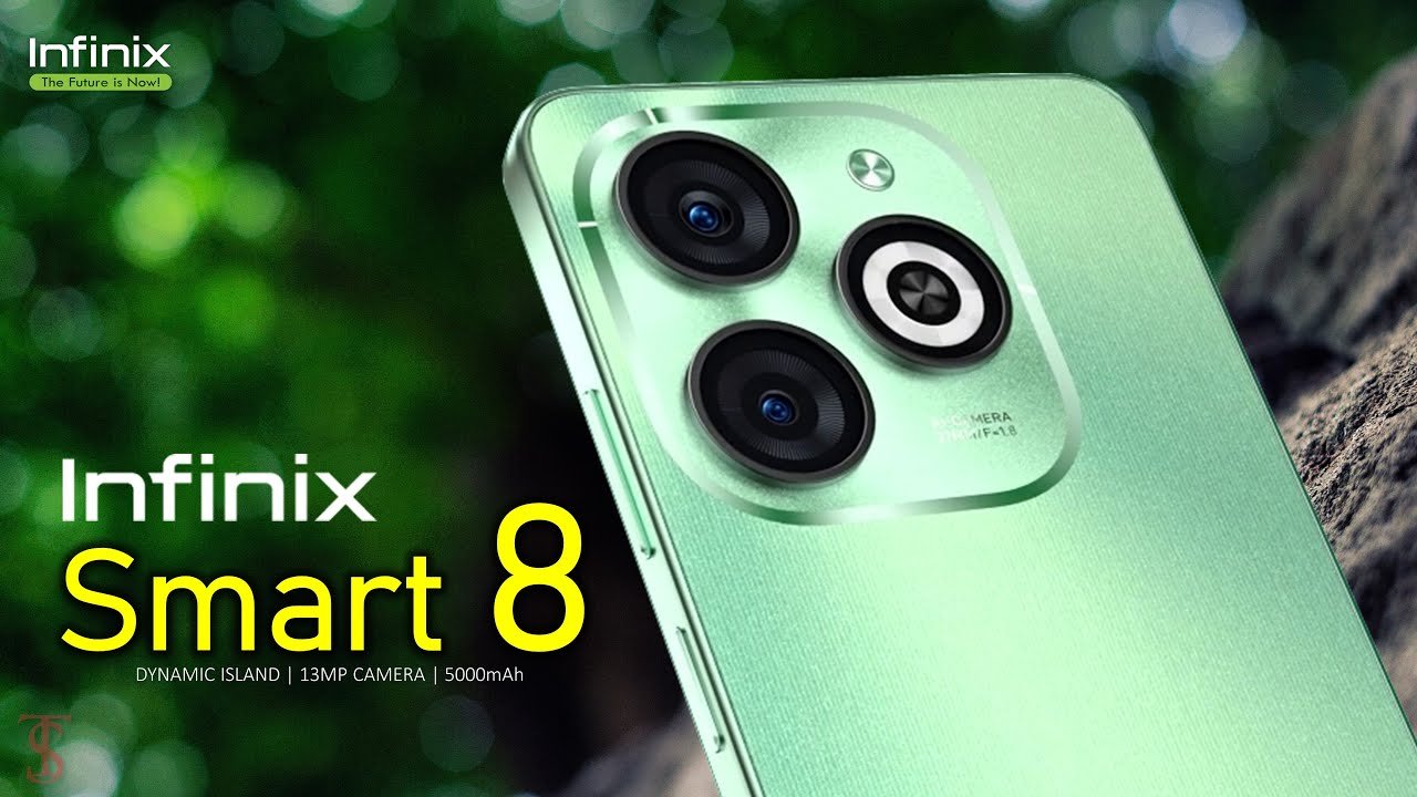 Infinix Smart 8 iPhone Look Smartphone