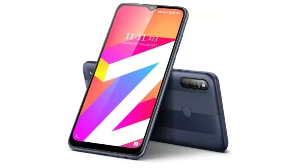 Lava Z34 Design and spec