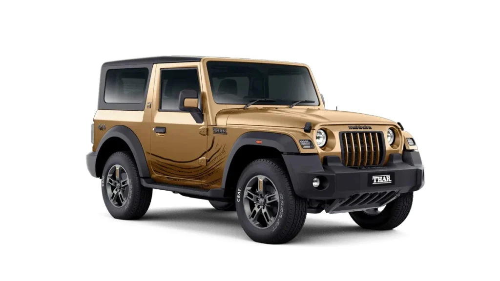 Mahindra Thar Earth Edition launched