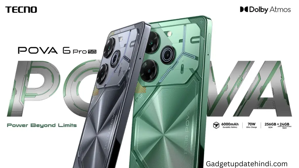 Tecno Pova 6 Pro 108mp launched