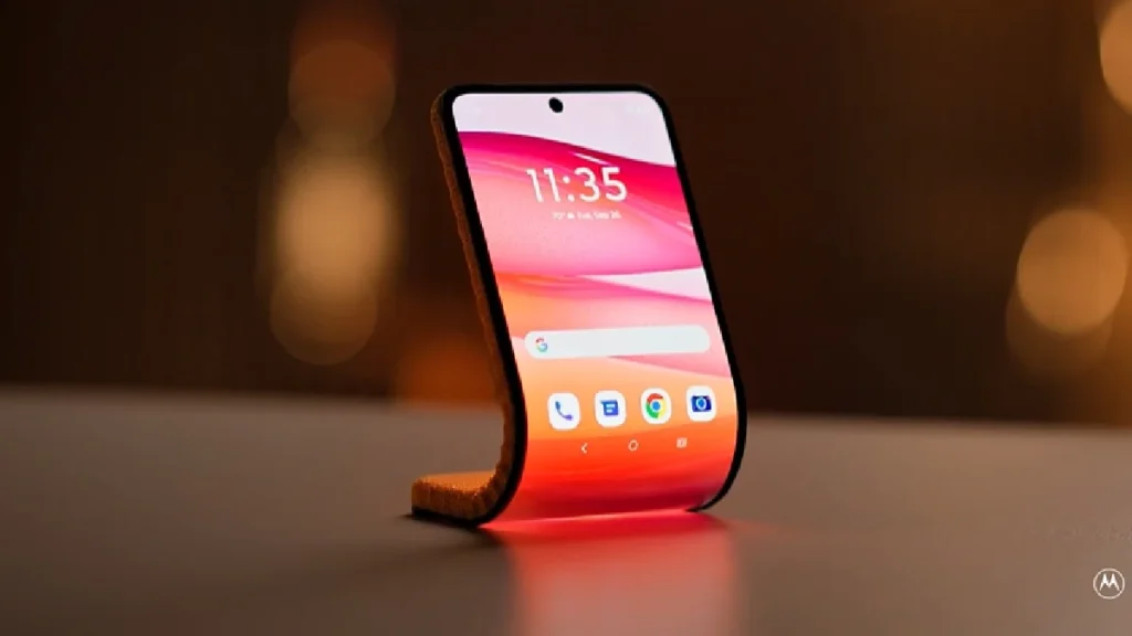 Motorola Wraparound Smartphone