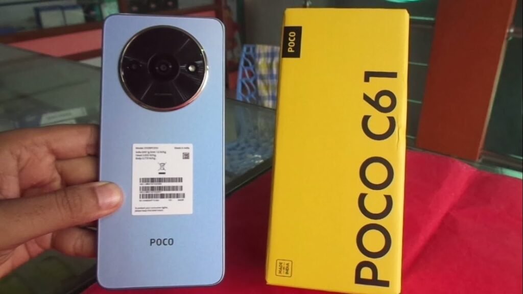 POCO C61 launched in India with 12 GB RAM