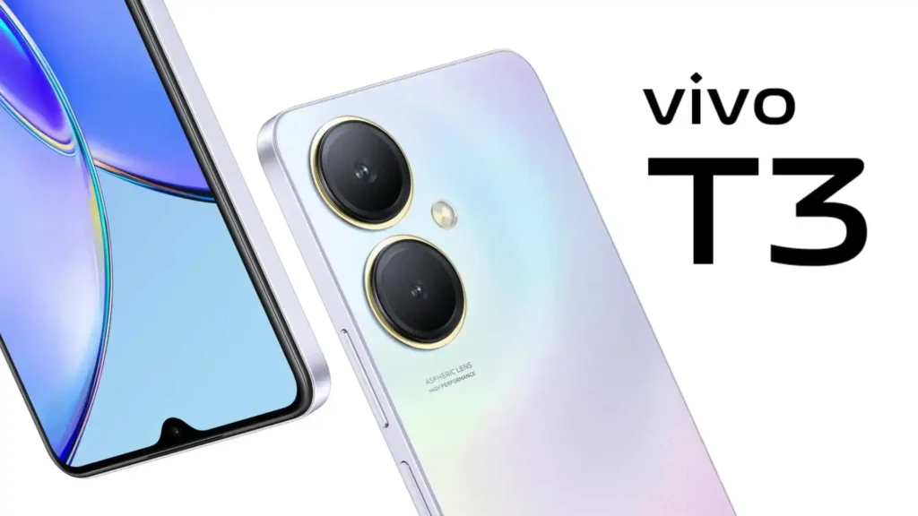 Leaked specification details of Vivo T3 5G smartphone
