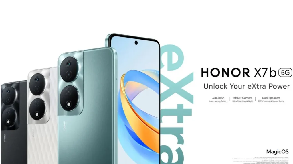 Specifications of Honor X7b 5G