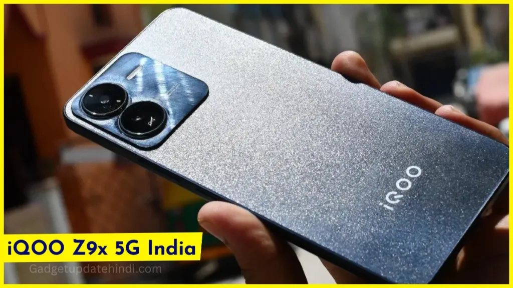iQOO Z9x 5G India launch