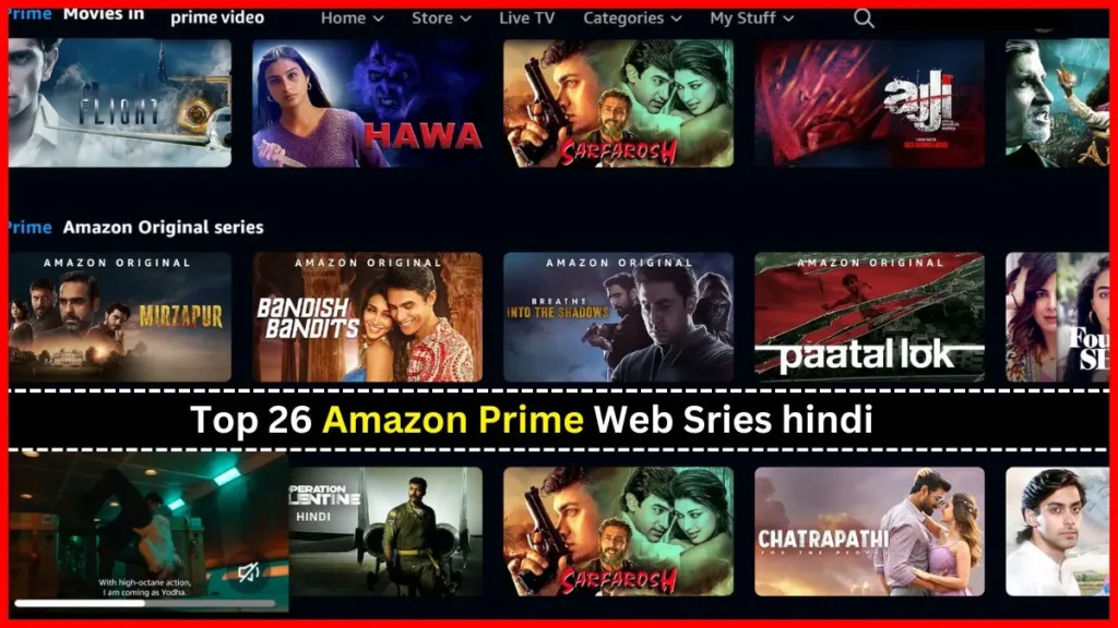 Top 26 Amazon Prime Web Sries hindi